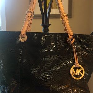 Michael Kors Snakeskin Purse